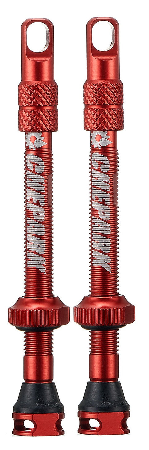 CHEPARK TIL-60B チューブレス専用バルブ (長さ60mm)2本入り