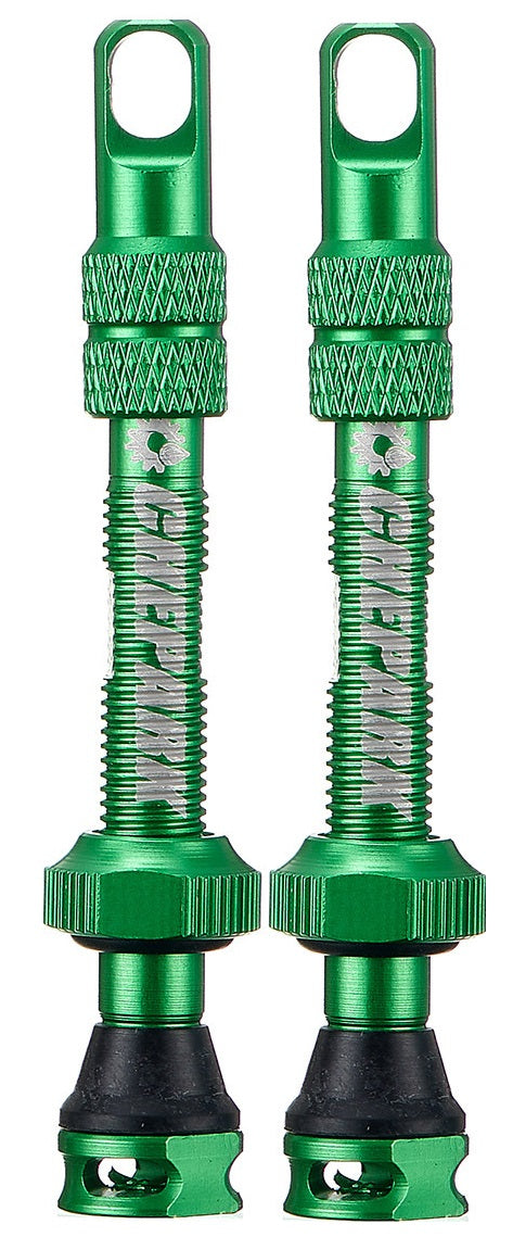 CHEPARK TIL-60A チューブレス専用バルブ (長さ45mm)2本入り
