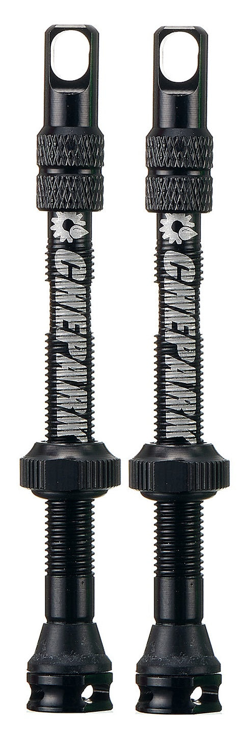 CHEPARK TIL-60B チューブレス専用バルブ (長さ60mm)2本入り