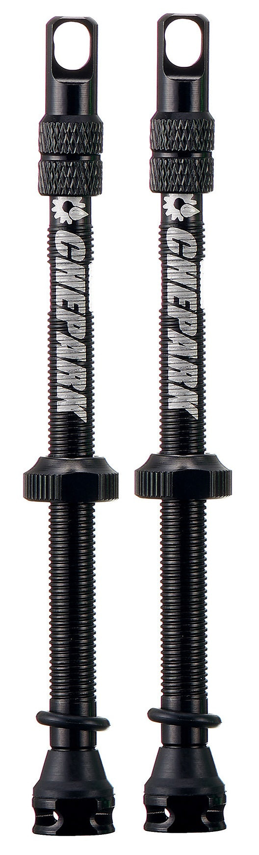 CHEPARK TIL-60C チューブレス専用バルブ (長さ80mm)2本入り